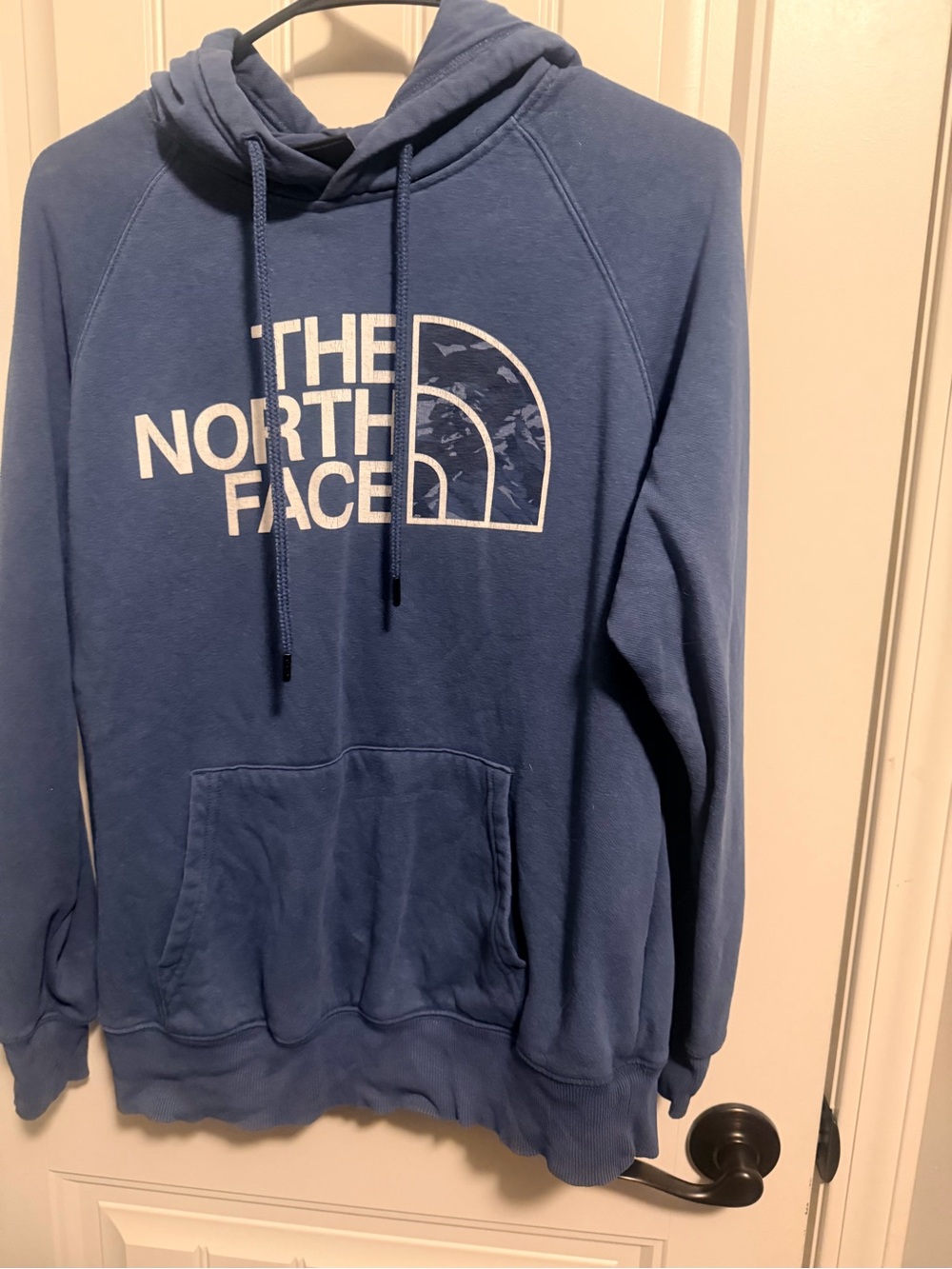 The North Face Blue Logo Hoodie